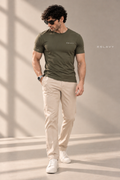 Polo Slim Fit Verde Oliva