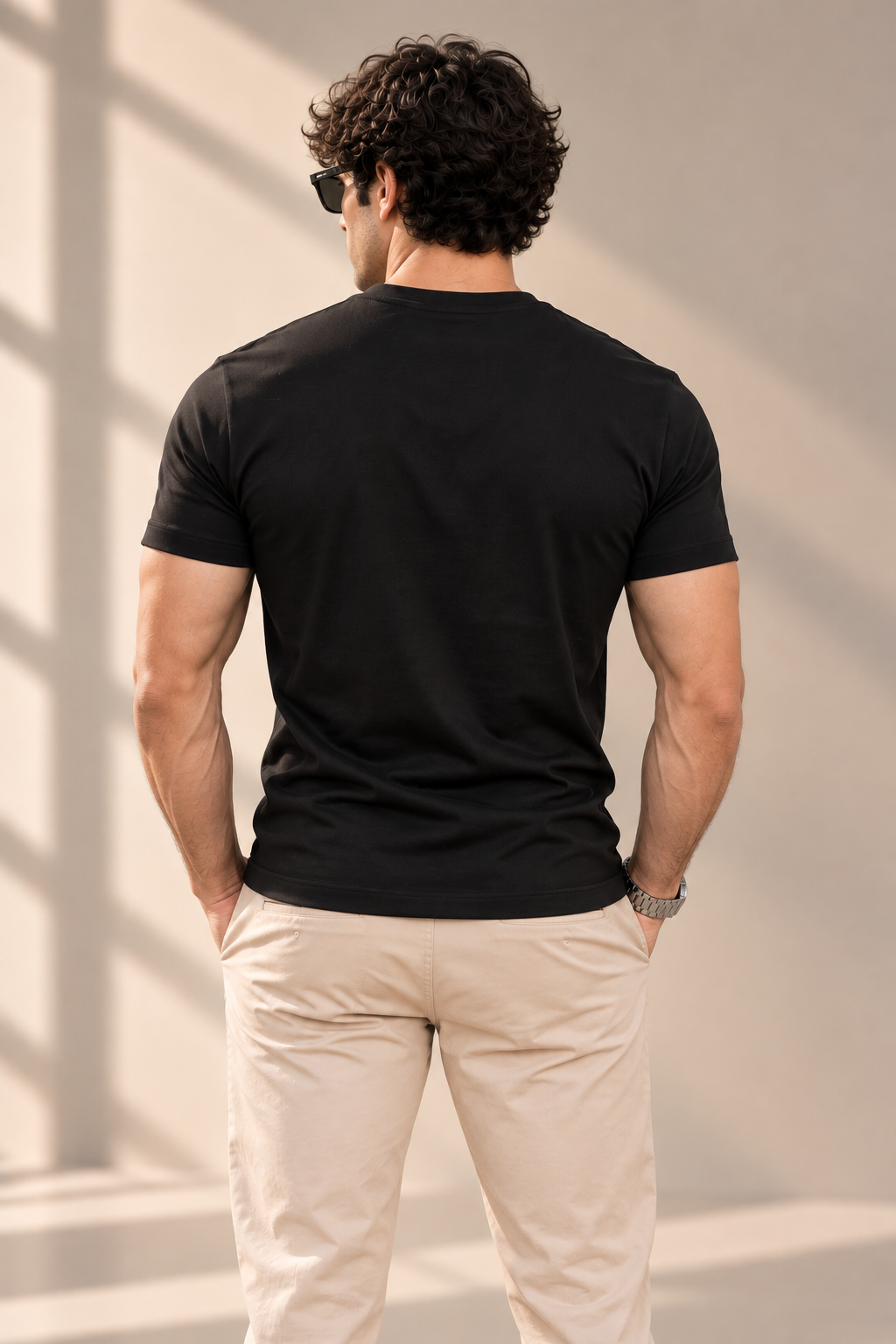 Pack 3 Polos Slim Fit Negro